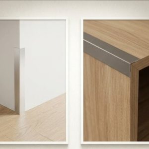 Aluminijske lajsne za zid 2x2cm